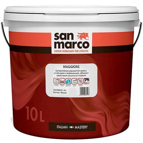 Антивандальная краска San Marco Maggiore матовая A 1 л