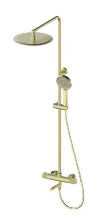 Душевая стойка Oliveeka Y OL-739902-BG золото матовое
