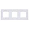 Рамка 3-постовая IEK Skandy SK-M32-G-K01 арктический белый фото 3