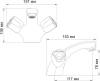 Смеситель для раковины Wasserkraft Amper 2903 фото 7
