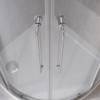 Душевой уголок Cezares Relax RELAX-304-R-2-90-C-CR профиль хром глянцевый, стекло прозрачное, 90x90x200 фото 4