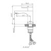 Термостат для раковины без донного клапана Orange Thermo T19-021cr фото 6