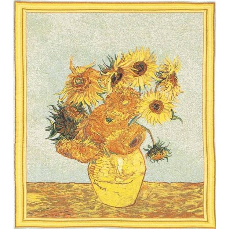 Гобелен Metrax Craye Sunflowers /Подсолнечник 76x68, Бельгия