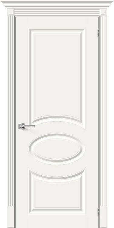 Межкомнатная дверь Bravo 013-0245 Скинни-20 Whitey 190x55