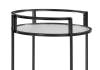 Стол журнальный Woodville Kotani 15595 black/clear фото 4