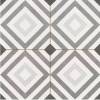 Керамическая плитка Niceker Chic NKR_CH_WI_SIL William Silver 45х45