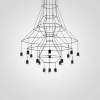 Подвесная люстра Imperium Loft Vibia Wireflow 75118-22