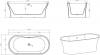 Акриловая ванна BelBagno BB201-1700-800 170x80 фото 6