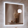 Зеркало Alavann Emma 70 ALV0064017 с подсветкой, сенсор, антизапотеватель фото 2