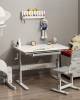 Стол учебный Stool Group Lumi desk E601 white растущий 90x60x54(76) фото 3