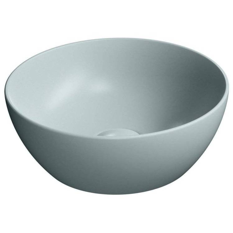 Раковина GSI Pura 885415 32 см, голубая матовая