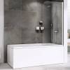 Шторка на ванну Abber Ewiges Wasser AG52080 Хром