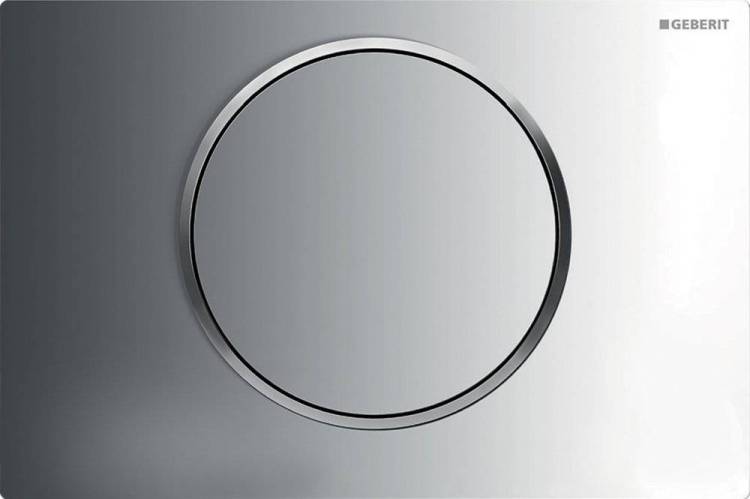 Кнопка смыва Geberit Sigma 10 115.758.KH.5 хром, матовый хром