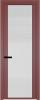 Межкомнатная дверь Profil Doors 2 AGP цвет профиля Красный антрацит, стекло безопасное 6 мм мору осветленное 800x2000