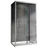 Душевой уголок Abber Schwarzer Diamant AG30140H-S75-S75 Хром