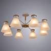 Потолочная люстра Arte Lamp Tyler A1031PL-8WH фото 3