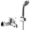 Смеситель для ванны Bravat Emeralda F6135147CP-B-RUS с душевым гарнитуром