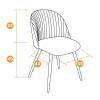 Стул Tetchair Melody 15230 коричневый фото 6
