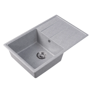 Мойка кухонная Dr.gans Оливия 740 25.150.C0740.408 серый, 74x48