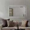 Зеркало Art&Max Siena S 120х80 черное, с LED-подсветкой, 6000К фото 3