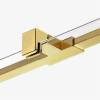 Дверь в нишу NEW TRENDY AVEXA GOLD BRUSHED 80x200 EXK-1715 (брашированное золото) фото 6