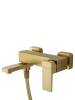 Смеситель для ванны Wonzon & Woghand WW-88037068-BG с душем, брашированное золото фото 6