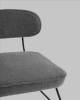 Кресло Stool Group Kate AV 336-F83gr-9005 темно-серый, букле фото 7