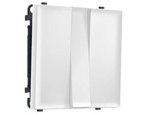 Комплект механизма 3-клавишного выключателя Ambrella Volt Sigma MS825010 белый мягкое касание