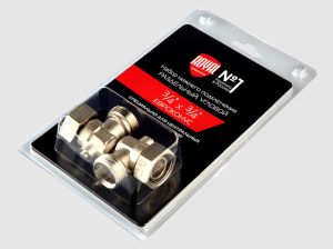 Узел нижнего подключения Royal Thermo 3/4х3/4ЕК угловой раздельный