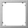 Рамка адаптерная Gira System 55 для устройств с накладкой 45х45мм алюминий 028326