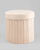 Пуф Stool Group Store Round HS15-F11 V6 бежевый, с ящиком фото 2
