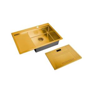 Кухонная мойка Zorg Master N-7852-R Bronze