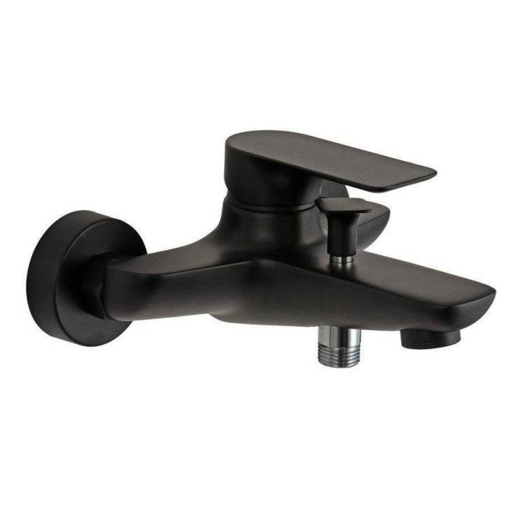 Смеситель для ванны Remer Infinity I05NO черный матовый