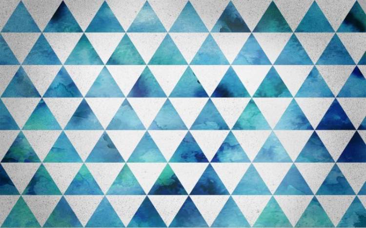 3D Фотообои Artegrafico «Акварельная геометрия» BL-020 акварель