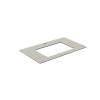Столешница Kerama Marazzi Plaza (Плаза) KM6012G0501RP80Ur2 серый светлый натуральный, 80x48