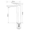 Смеситель для раковины Comforty FC071B-CCT 00-00004525 хром фото 8