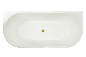 Акриловая ванна Royal Bath Nero RB611900GD белая, 150x75