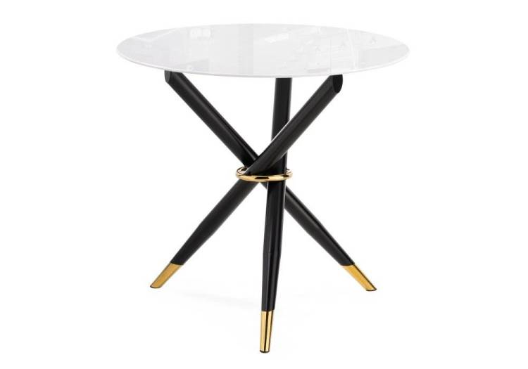 Журнальный столик Woodville Rock 11772 white / black