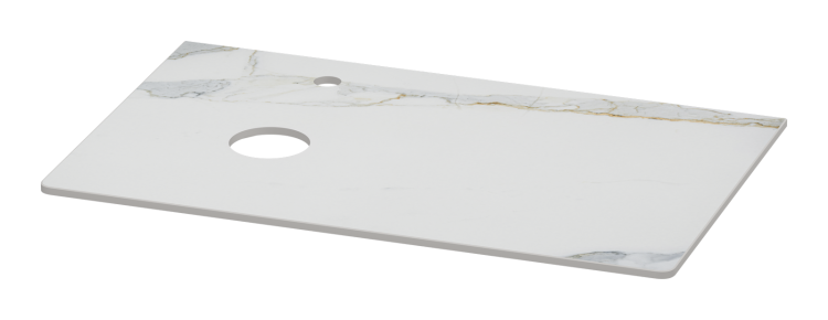 Столешница Brevita Палисандро PA01-80 серая, 80 см