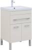 Тумба с раковиной Aquanet Верона 00304535 60 крем, 1 ящик, 2 дверцы
