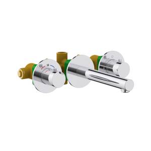 Смеситель для раковины Timo Saona 2382/00SM с термостатом хром