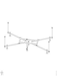 Каркас для ванны VitrA Universal 59999991001 165х70 см