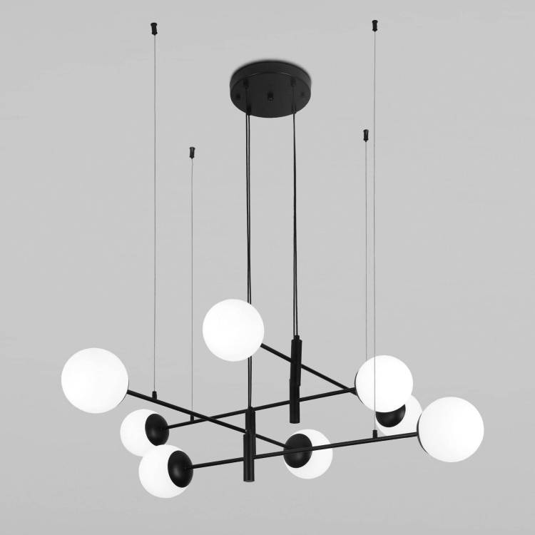 Подвесной светильник Eurosvet Planet 70146/8 черный Smart