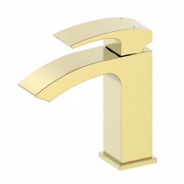 Смеситель для раковины Wonzon & Woghand WW-88139009-BG брашированное золото