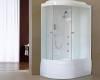 Душевая кабина Royal Bath BK RB8120BK2-M-R с высоким поддоном, с сиденьем фото 2
