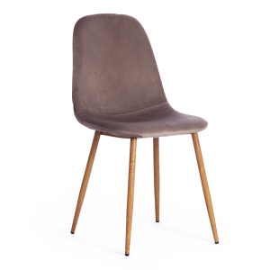Стул Tetchair Breeze (mod. 4724) 12670 серо-бежевый/натуральное дерево 4шт.