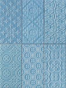 Декор Italgraniti Square Wall SQ04DB Blu Formelle Glitter Dec. 12.5x25