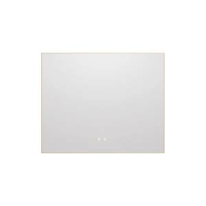 Зеркало Vincea VLM-4F100BG-2 с подсветкой  брашированное золото, 80x120