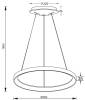 Подвесной светодиодный светильник Deko-Light Merope 342191 фото 2