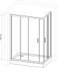 Душевой уголок Royal Bath HPD RB8100 HPD-C-CH 100x80 фото 3